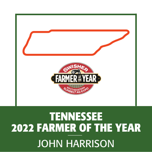 2022 farmer of the year sunbelt ag expo tennessee john harrison