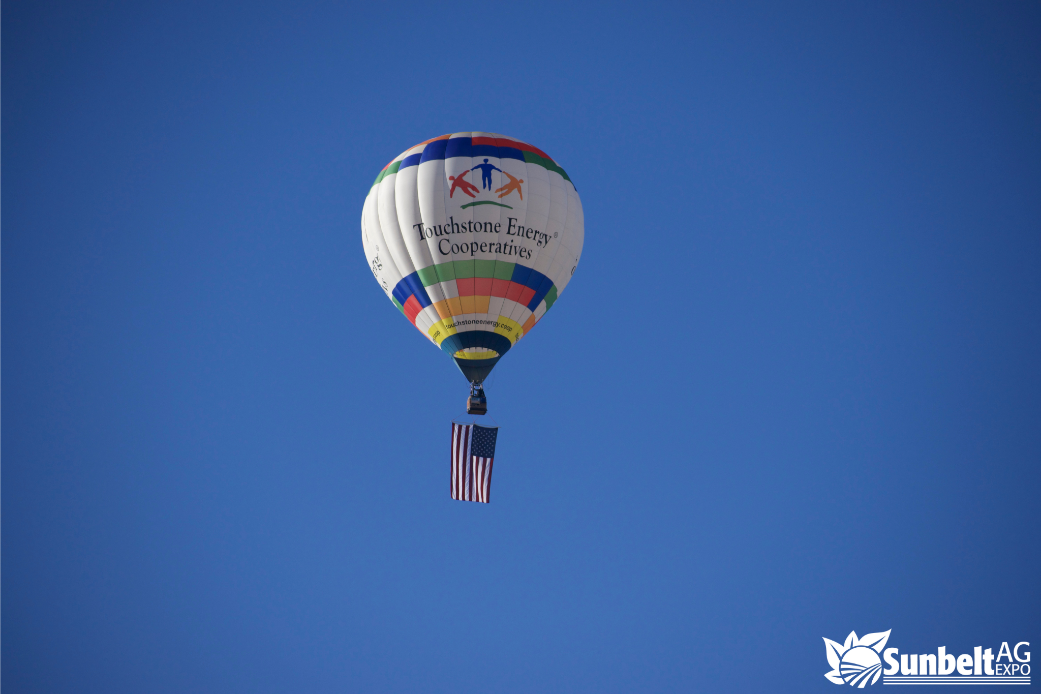 Sunbelt ag expo hot air balloon