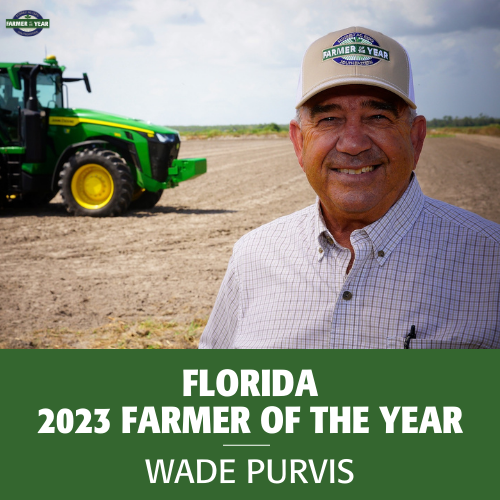 Sunbelt Ag Expo Farmer of the Year Florida - Wade Purvis