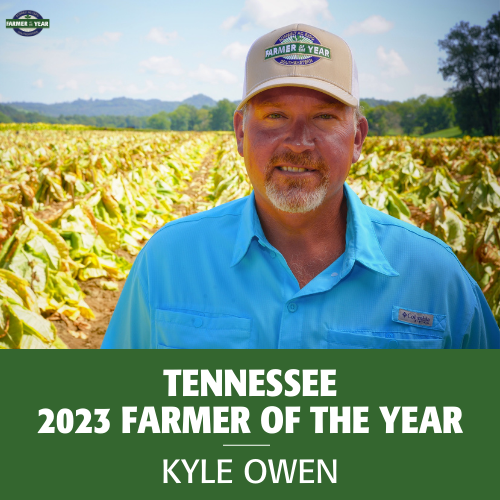 Sunbelt Ag Expo Farmer of the Year Tennessee - Kyle Owen
