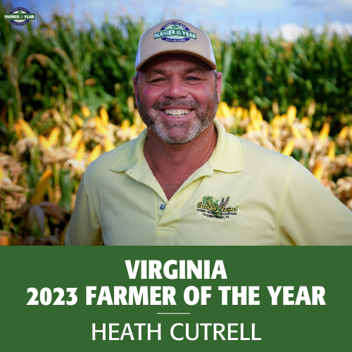 Sunbelt Ag Expo Farmer of the Year Virginia - Heath Cutrell