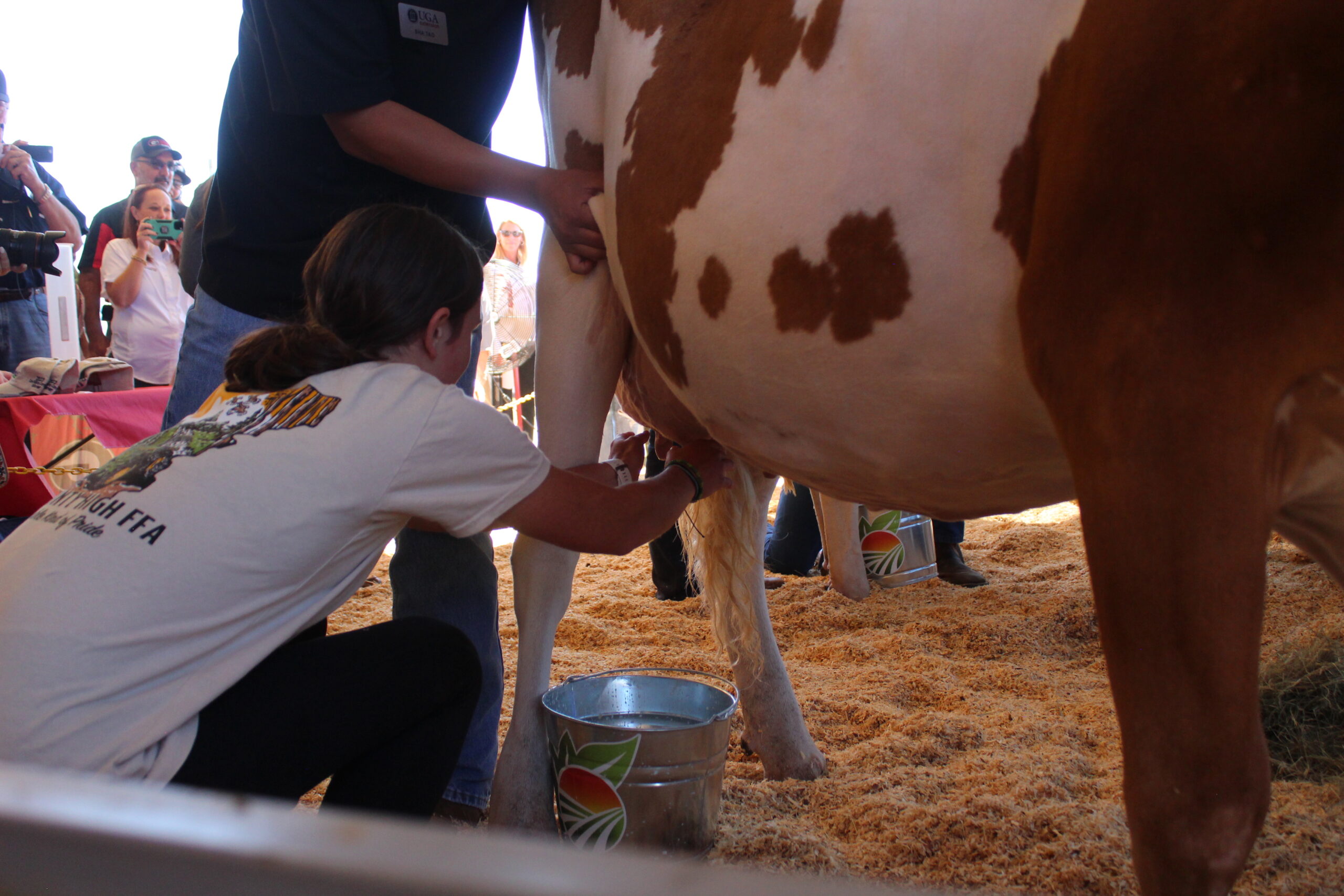 Milking Contest 2023 Sunbelt Ag Expo Day 2