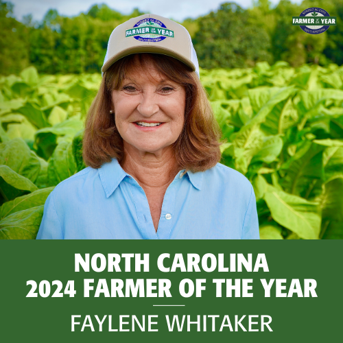 2024 Farmer of the Year – Faylene Whitaker, North Carolina