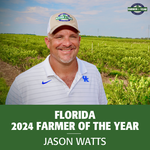 2024 Farmer of the Year – Jason Watts, Florida