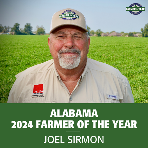 2024 Farmer of the Year – Joel Sirmon, Alabama