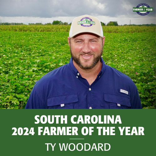 2024 Farmer of the Year – Ty Woodard, South Carolina