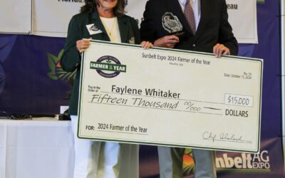 FAYLENE WHITAKER NAMED 2024 FARMER OF THE YEAR