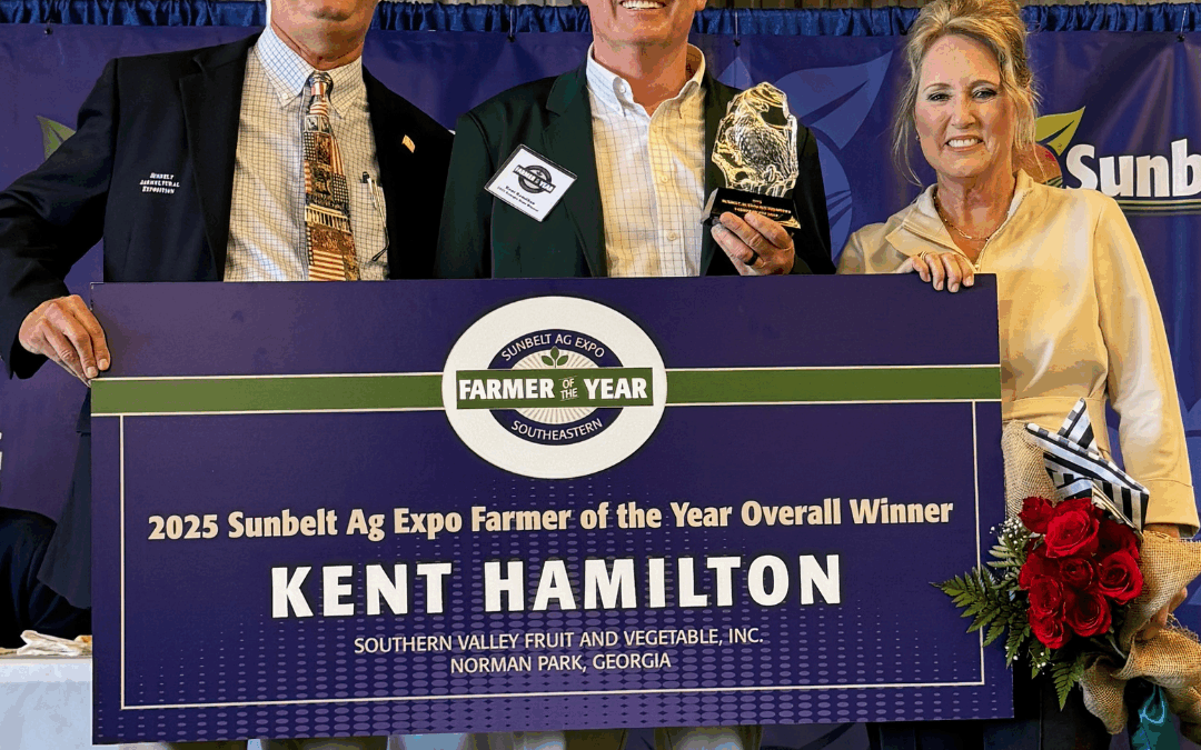 KENT HAMILTON NAMED 2025 SOUTHEASTERN FARMER OF THE YEAR