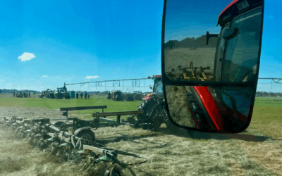 Hay Field In Action