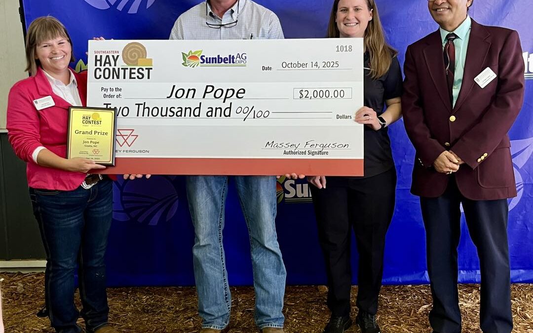 2025 Southeastern Hay Contest Winners Announced