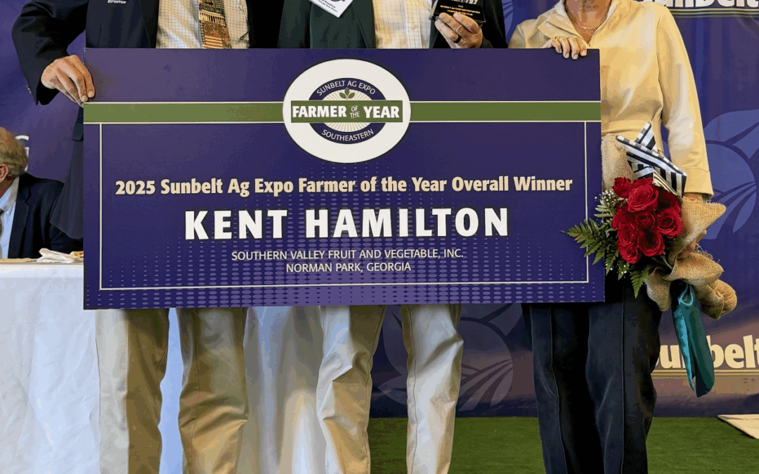 Kent Hamilton Named 2025 Farmer of the Year