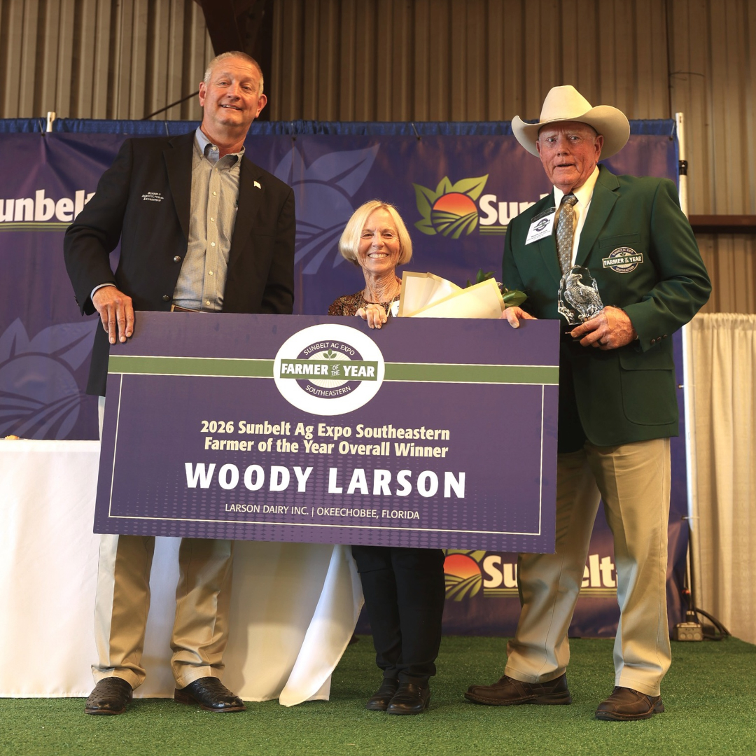 2026 Southeastern Farmer of the Year Winner Woody Larson Florida
